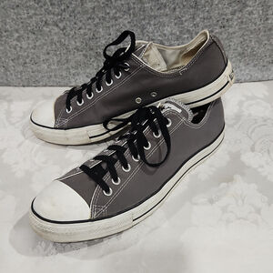 Chuck Taylor All Star Canvas Low, Size 13, Gray,EUC